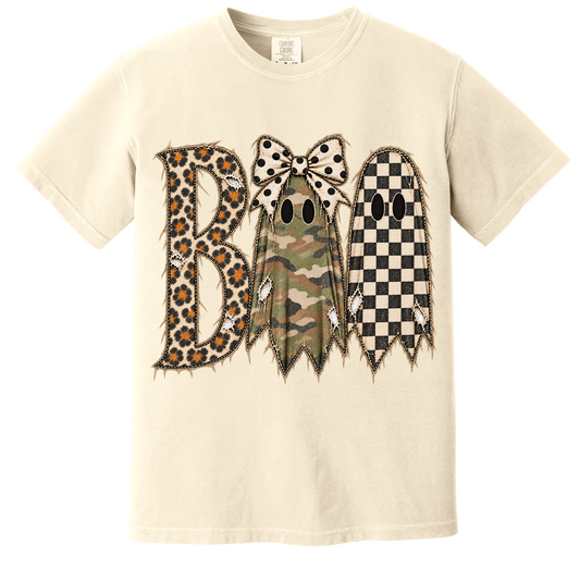 Leopard Camo Boo Tee