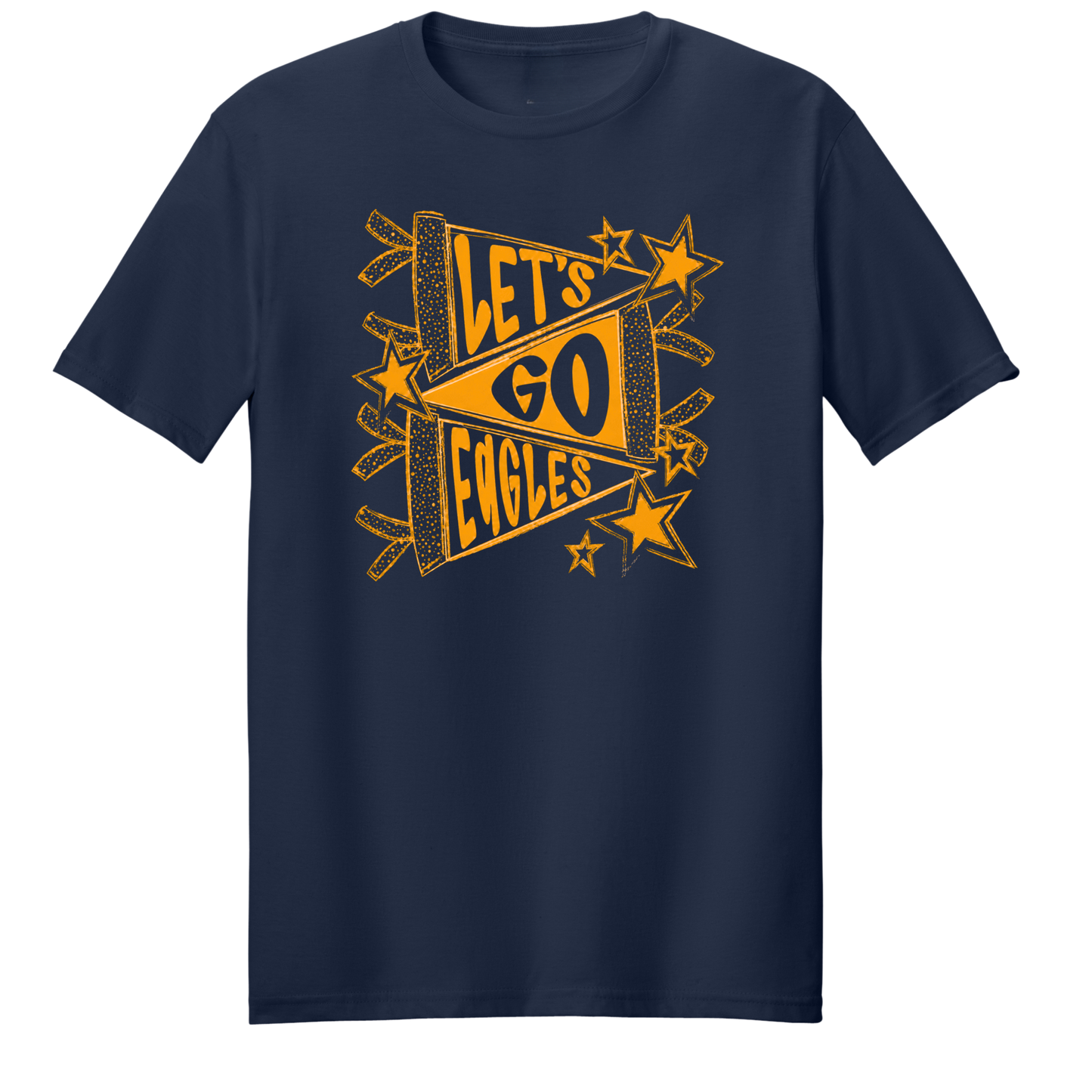 Let’s Go Eagles Basic Tee