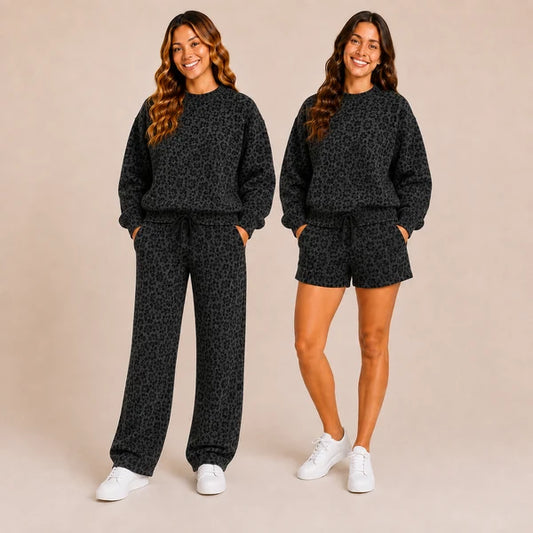 Adult Leopard Mockneck and Set - PREORDER ends 9/11
