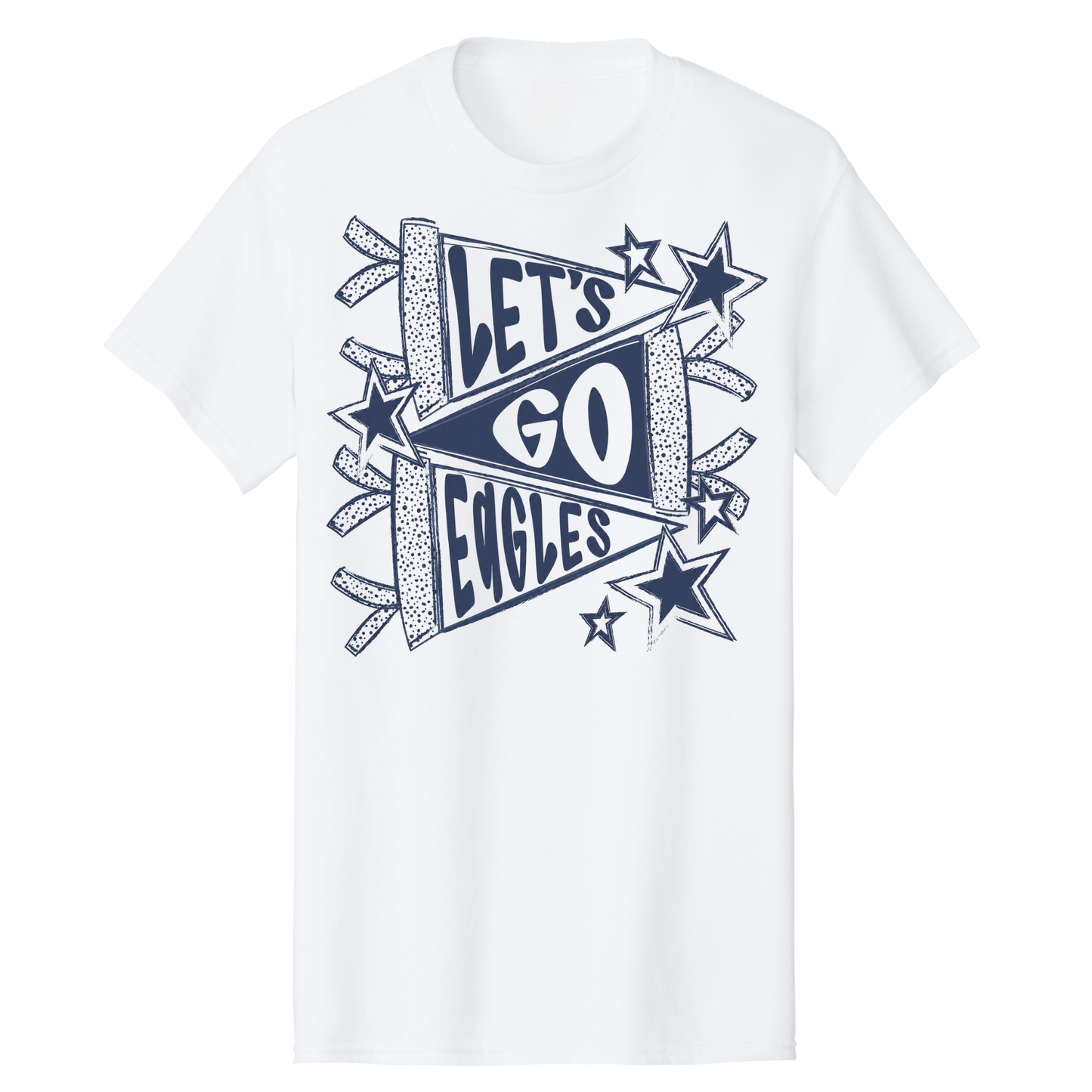 Let’s Go Eagles Basic Tee