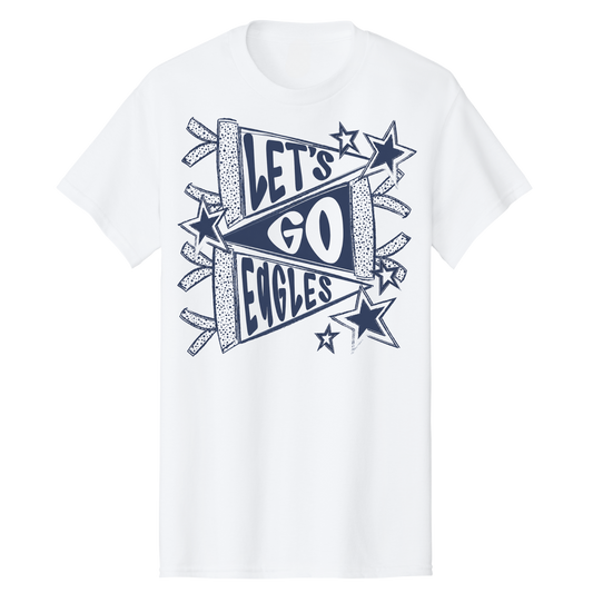 Let’s Go Eagles Basic Tee