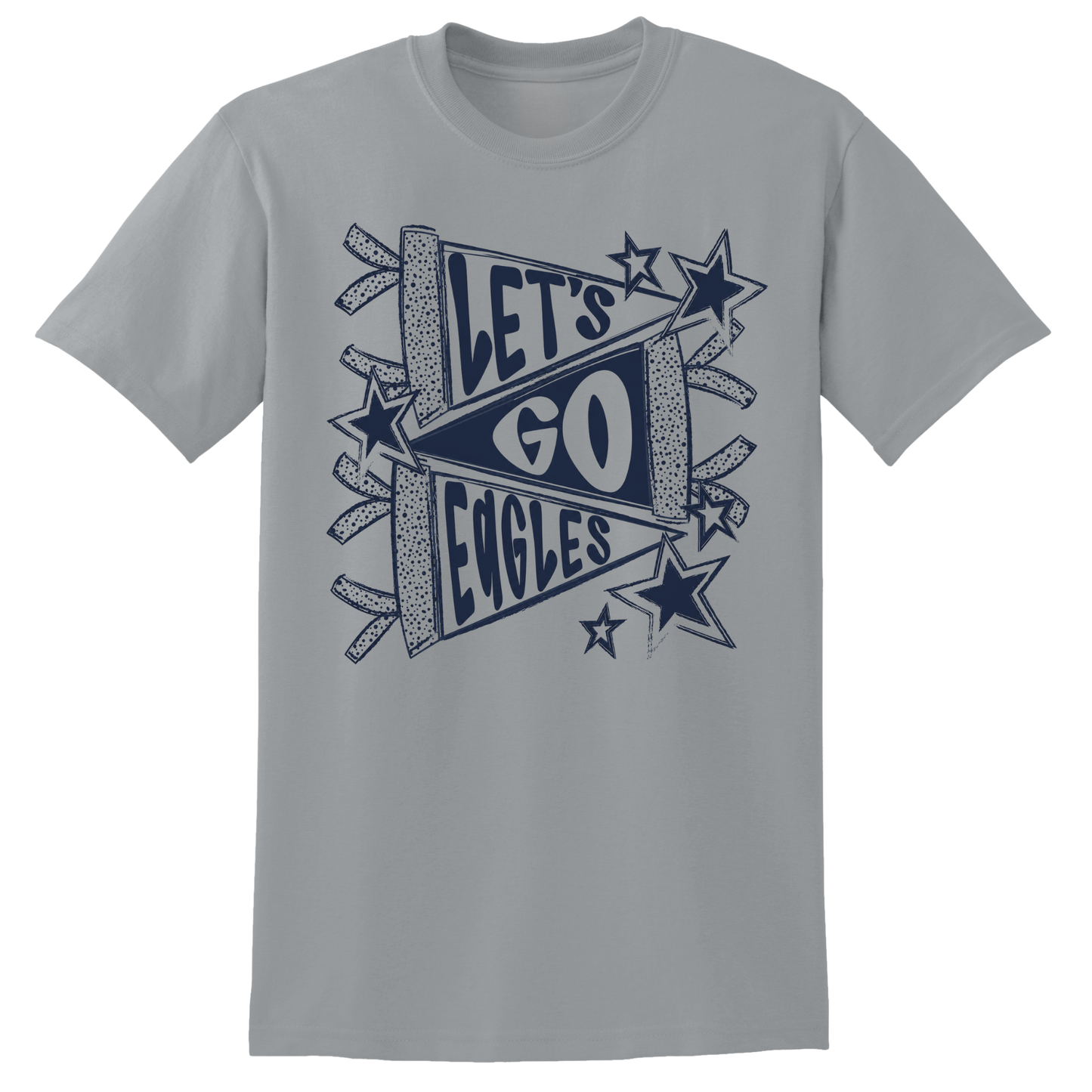 Let’s Go Eagles Basic Tee