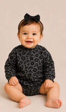 Baby Leopard Mockneck Bubble PREORDER ends 9/11