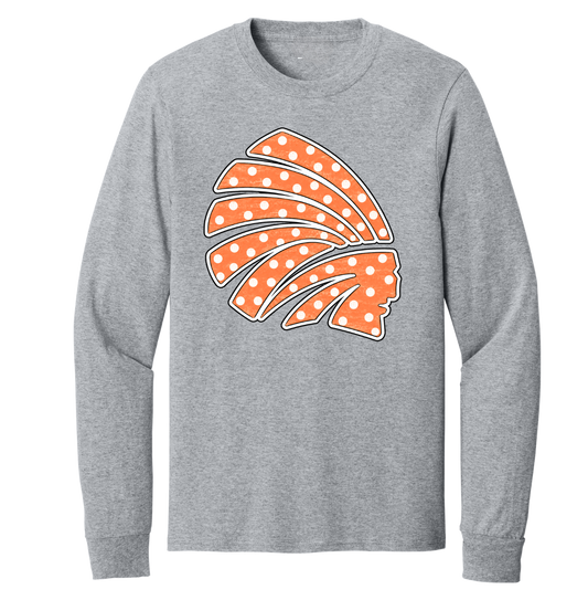 Polka Dot Choctaw Head Long Sleeve