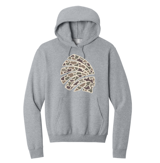 Camo Choctaw Head Hoodie