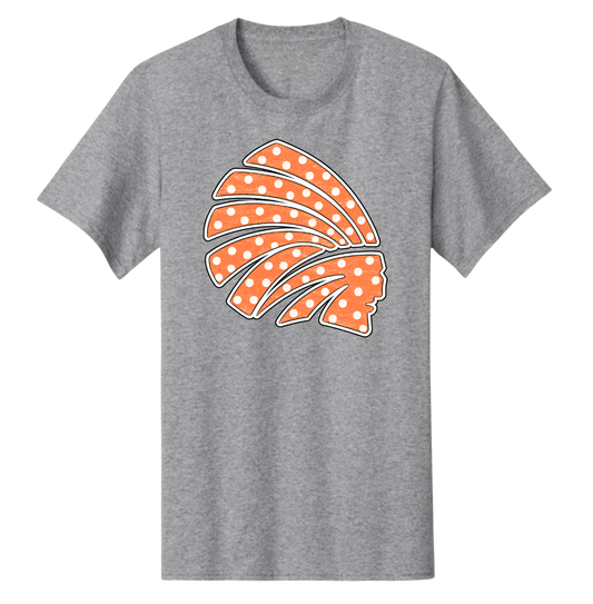 Polka Dot Choctaw Head Short Sleeve