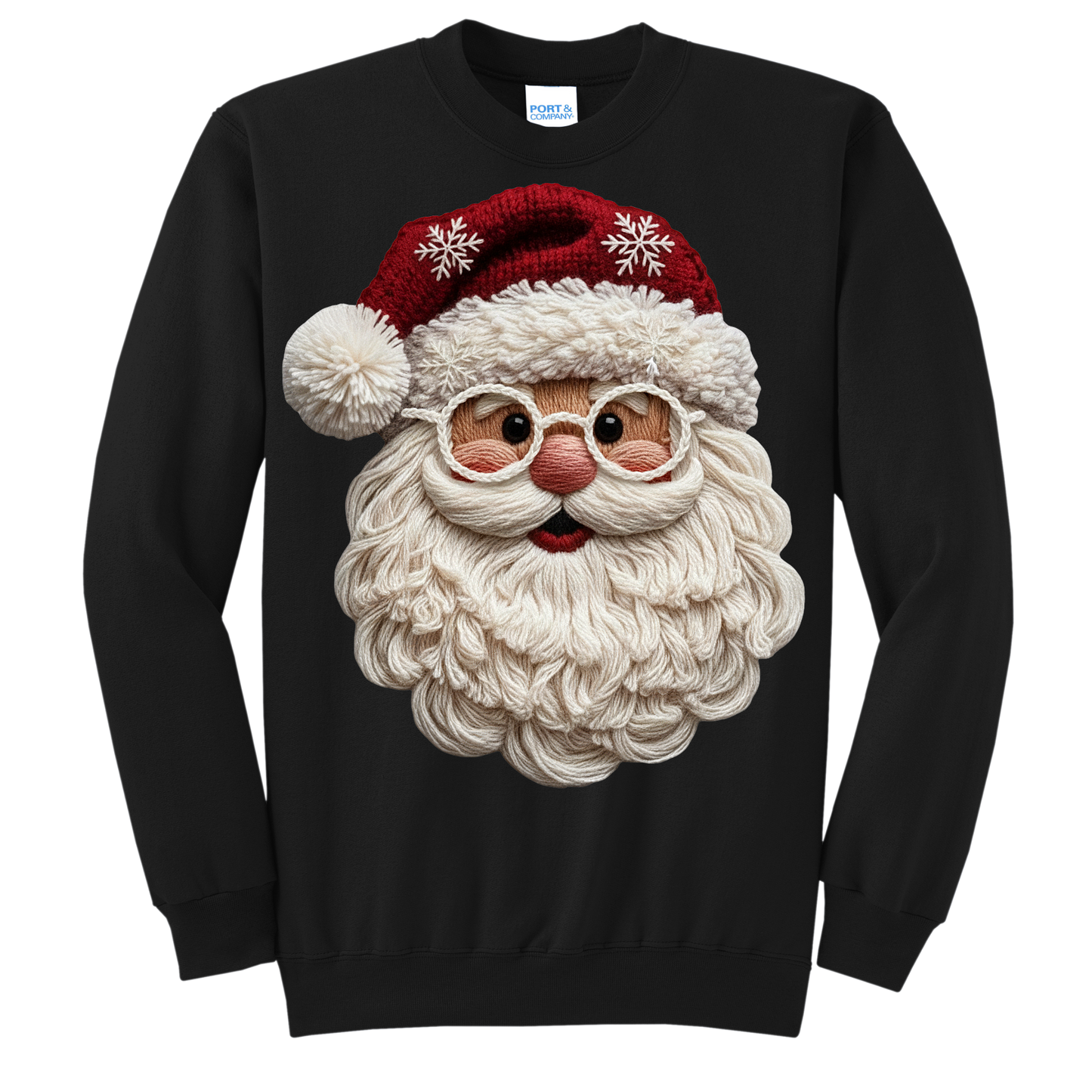 Yarn Santa Crewneck Sweatshirt