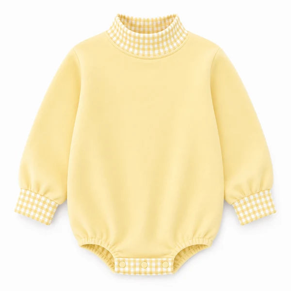 Gingham Mockneck Bubble - PREORDER ends 9/11