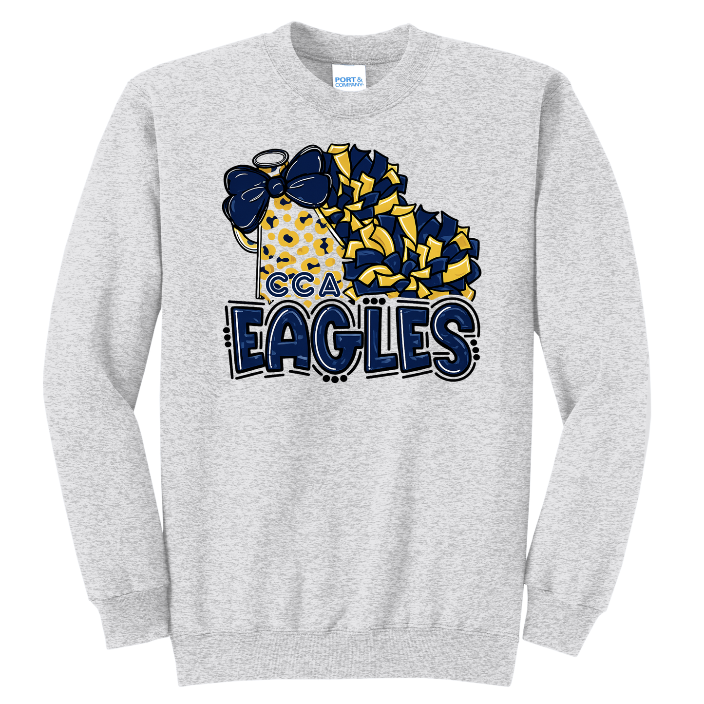 CCA Cheer Leopard Sweatshirt