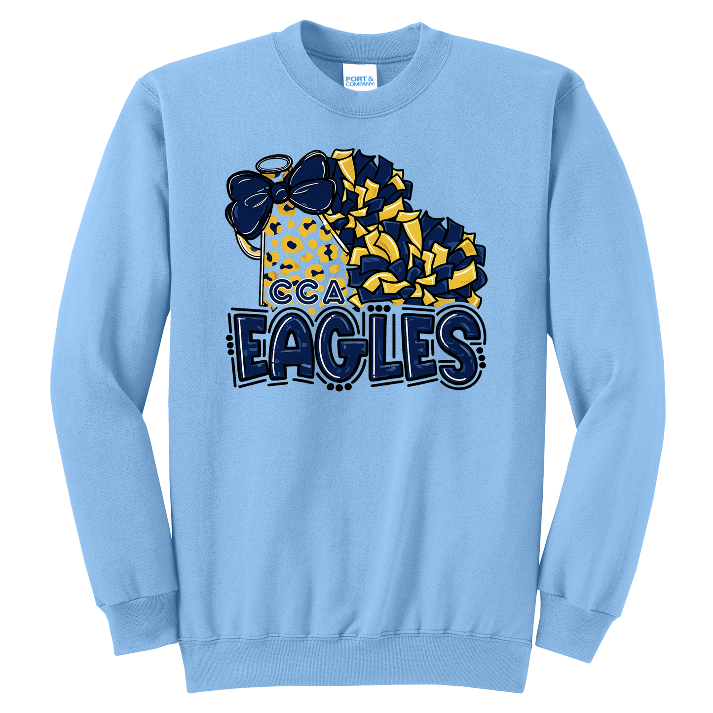 CCA Cheer Leopard Sweatshirt