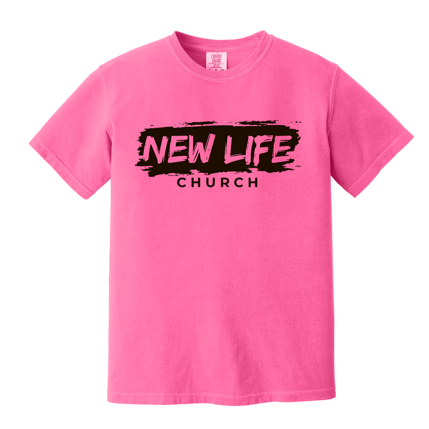 Neon New Life Church Tee