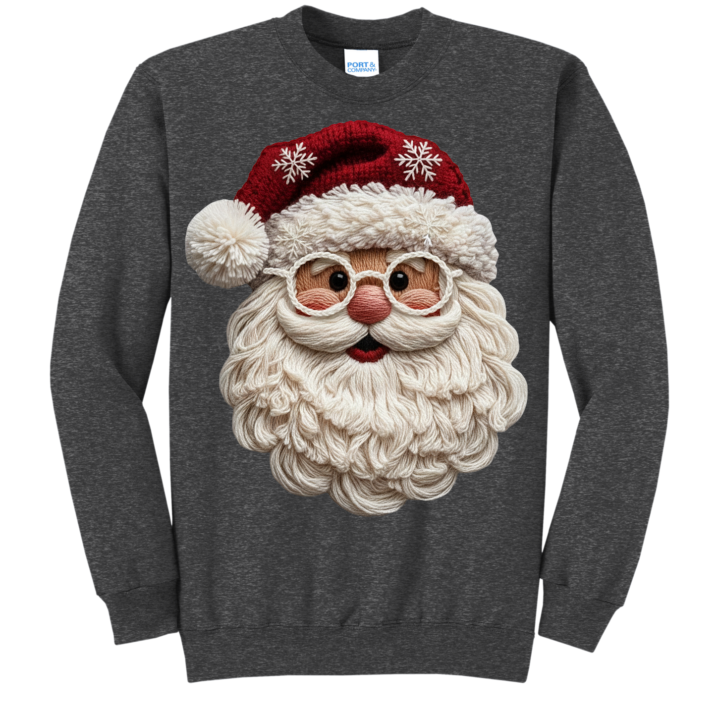 Yarn Santa Crewneck Sweatshirt