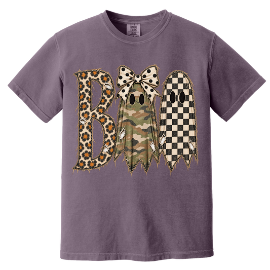 Leopard Camo Boo Tee
