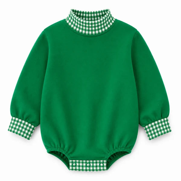 Gingham Mockneck Bubble - PREORDER ends 9/11