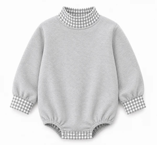 Gingham Mockneck Bubble - PREORDER ends 9/11