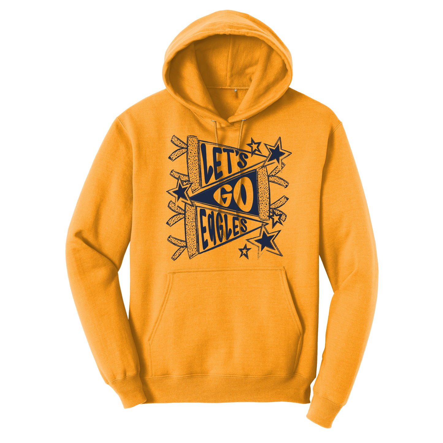 Let’s Go Eagles Basic Hoodie