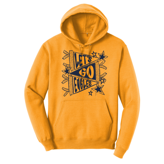 Let’s Go Eagles Basic Hoodie