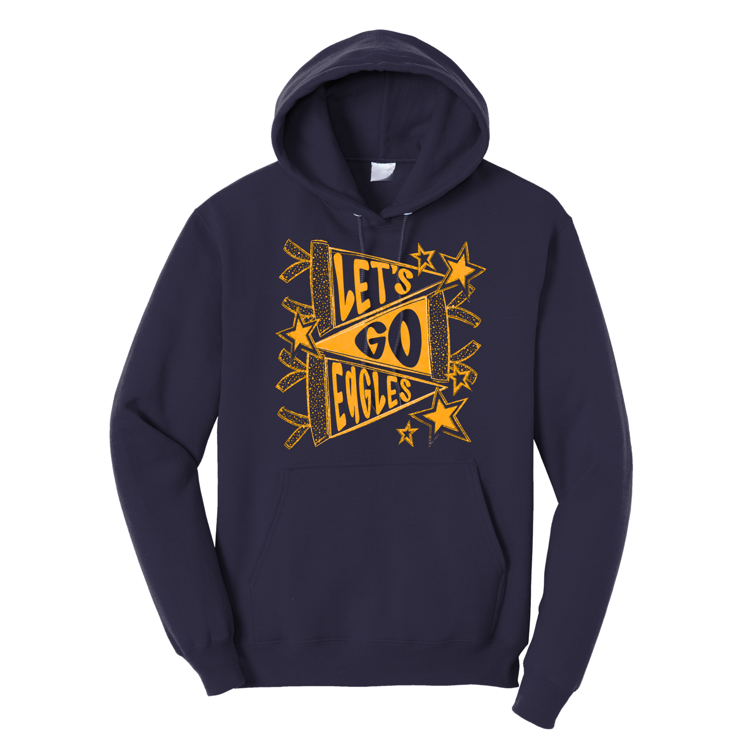 Let’s Go Eagles Basic Hoodie