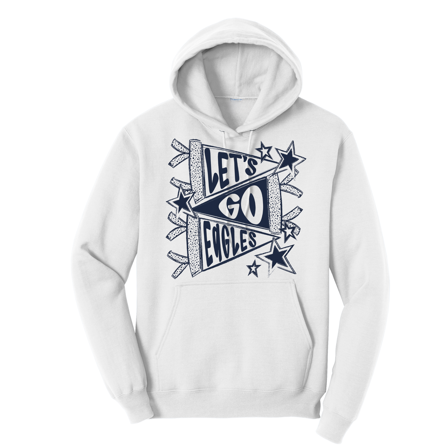 Let’s Go Eagles Basic Hoodie