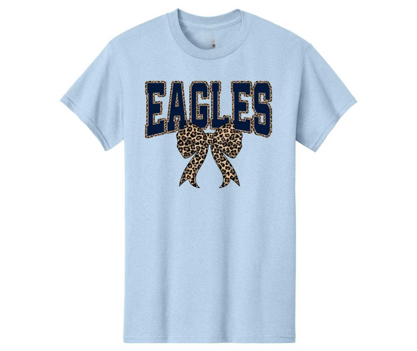 Eagles Leopard Bow Tee