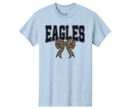 Eagles Leopard Bow Tee