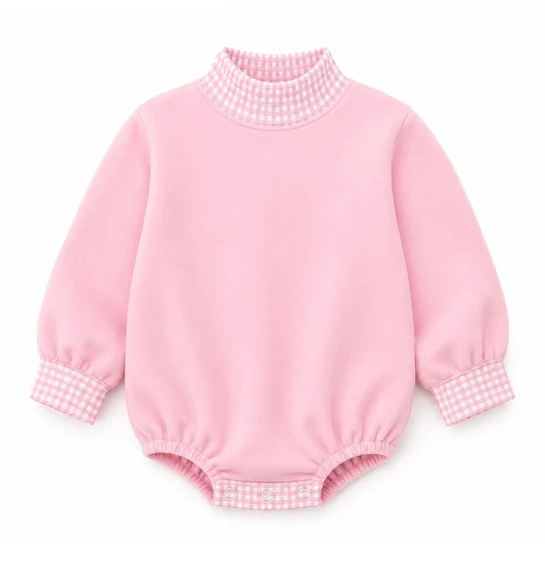 Gingham Mockneck Bubble - PREORDER ends 9/11