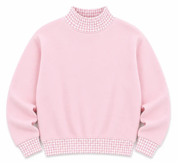 Gingham Mockneck - PREORDER ends 9/11
