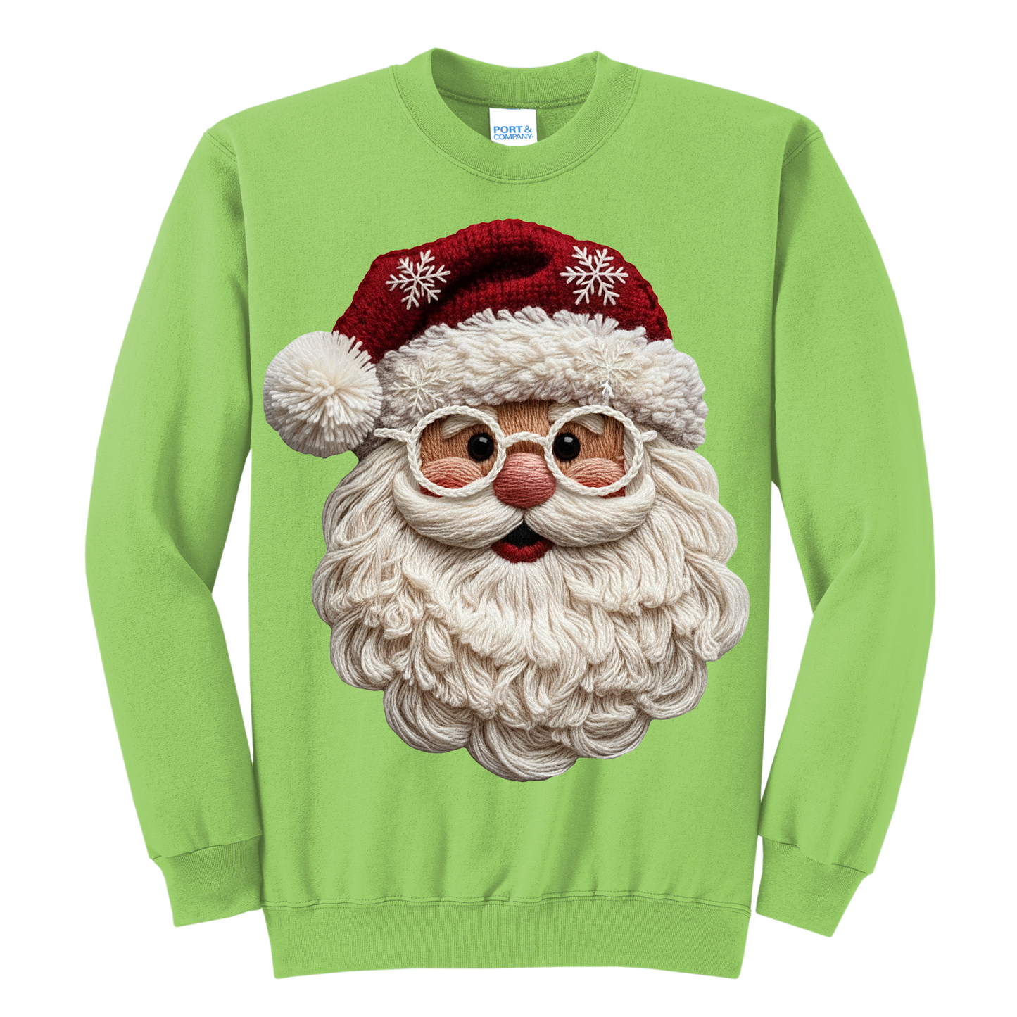 Yarn Santa Crewneck Sweatshirt