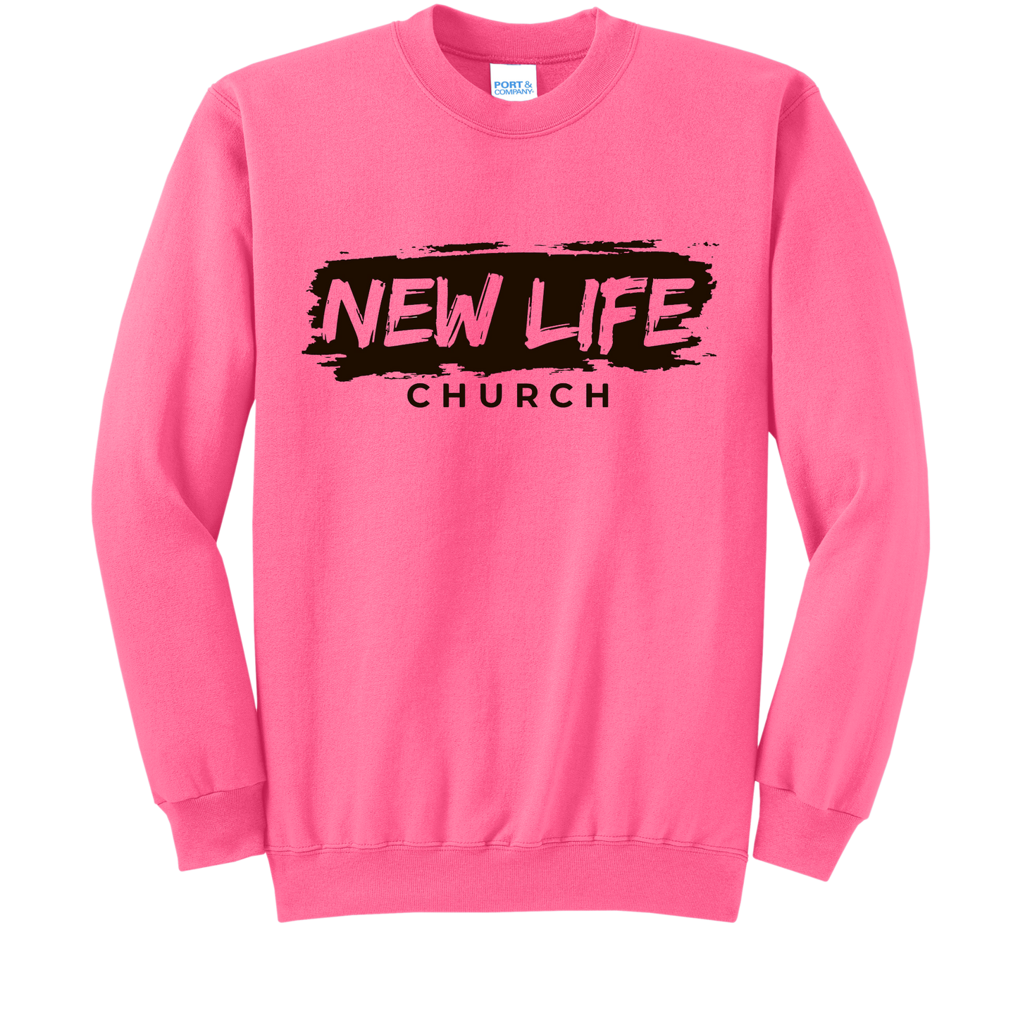 Neon New Life Crewneck Sweatshirt