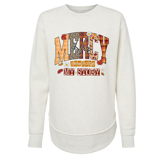 His Mercy Tunic Crewneck Sweatshirt