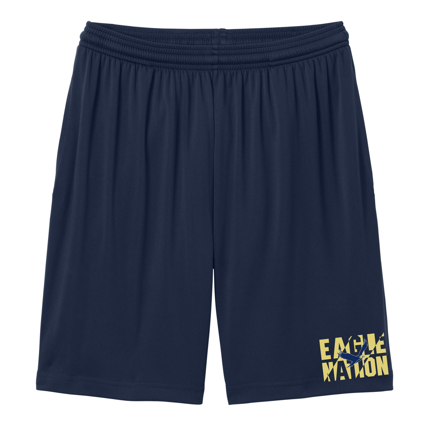 CCA Athletic Pocket Shorts with Eagle Nation print