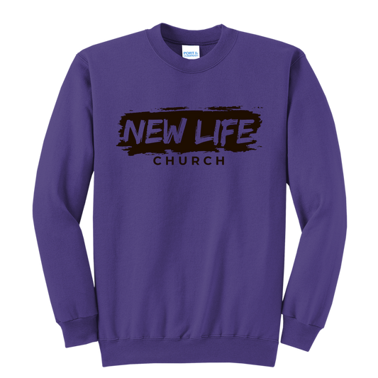 Neon New Life Crewneck Sweatshirt