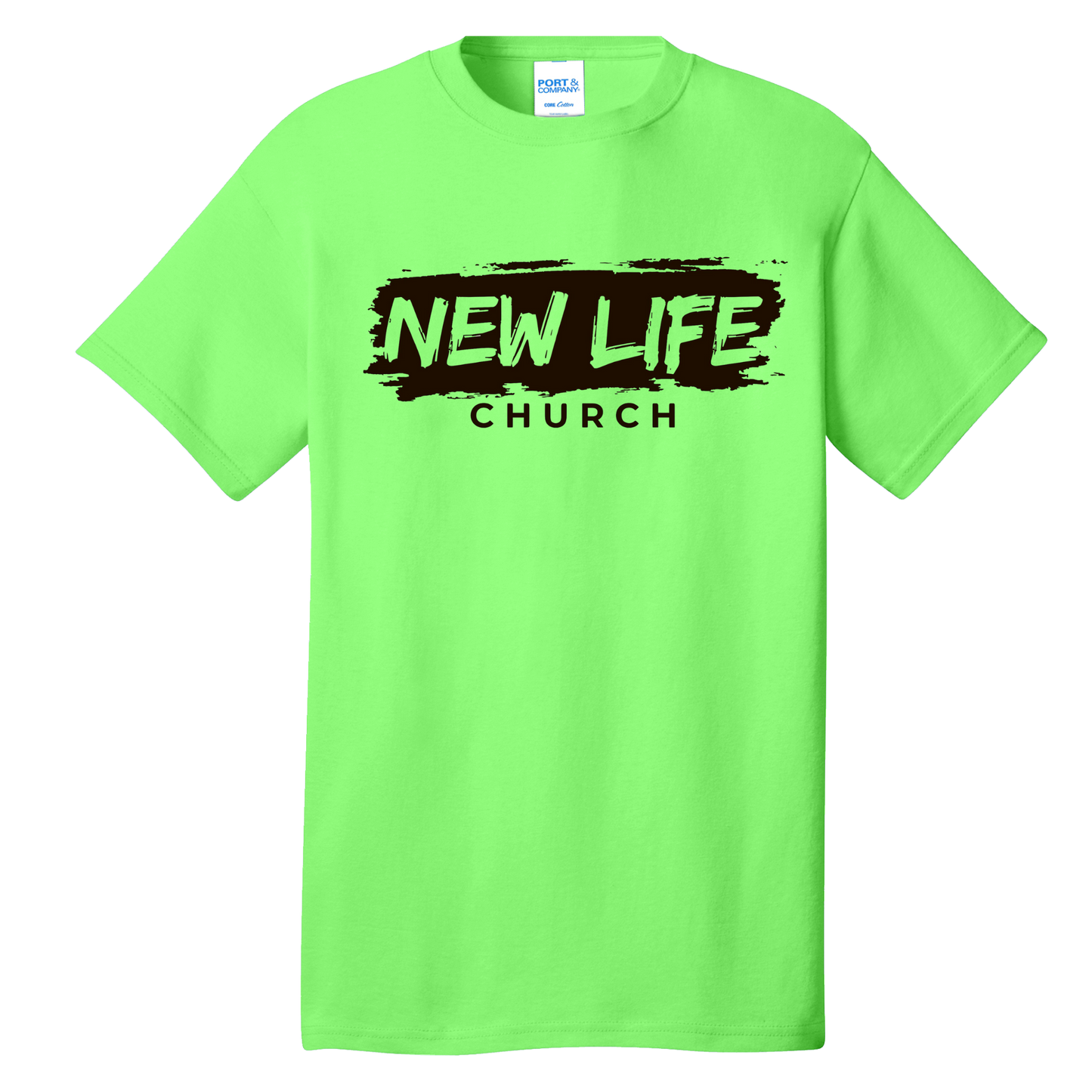 Neon New Life Church Tee