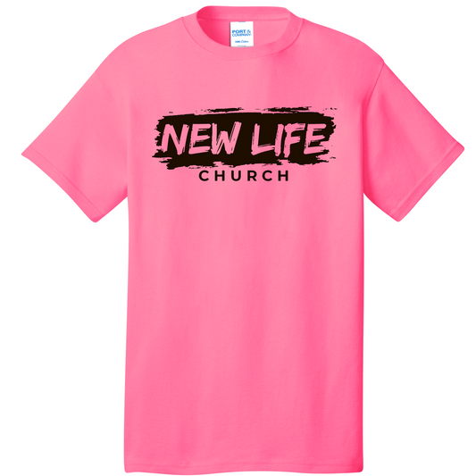 Neon New Life Church Tee