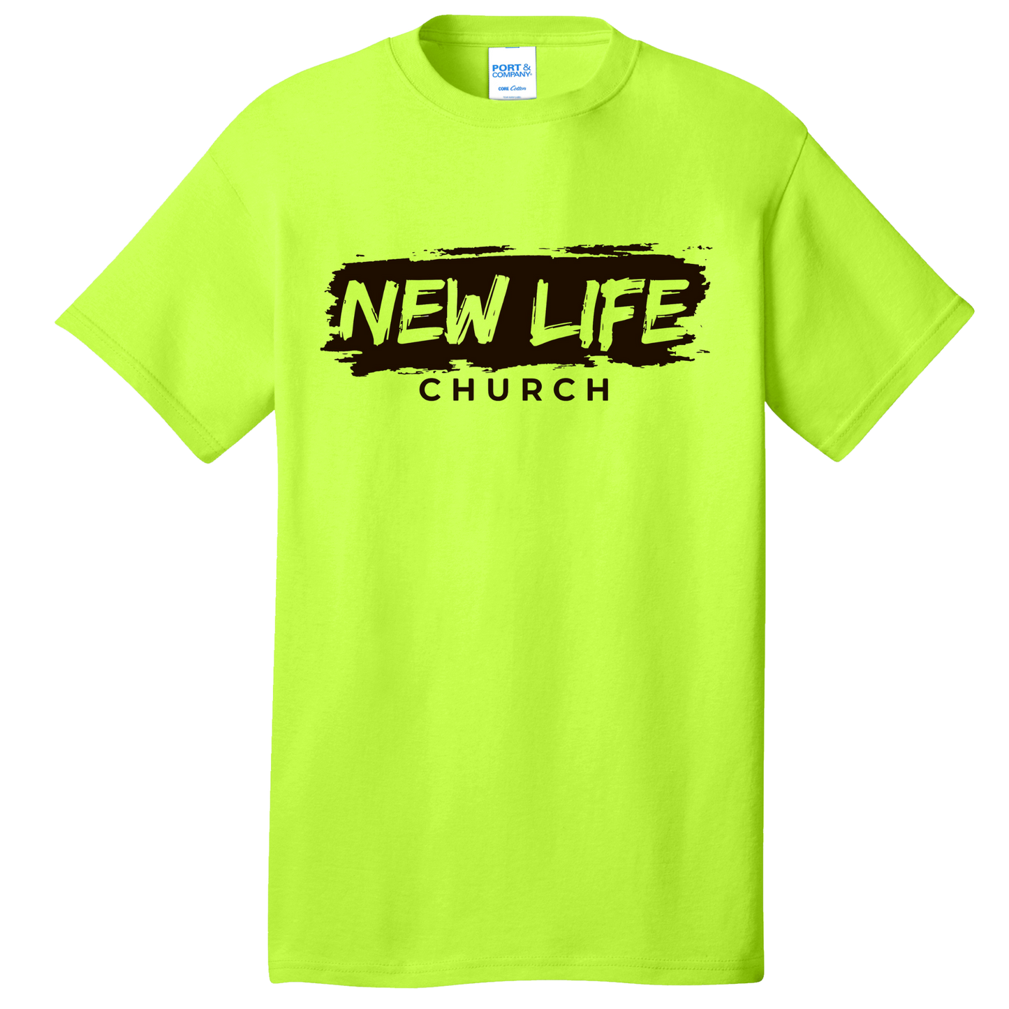Neon New Life Church Tee