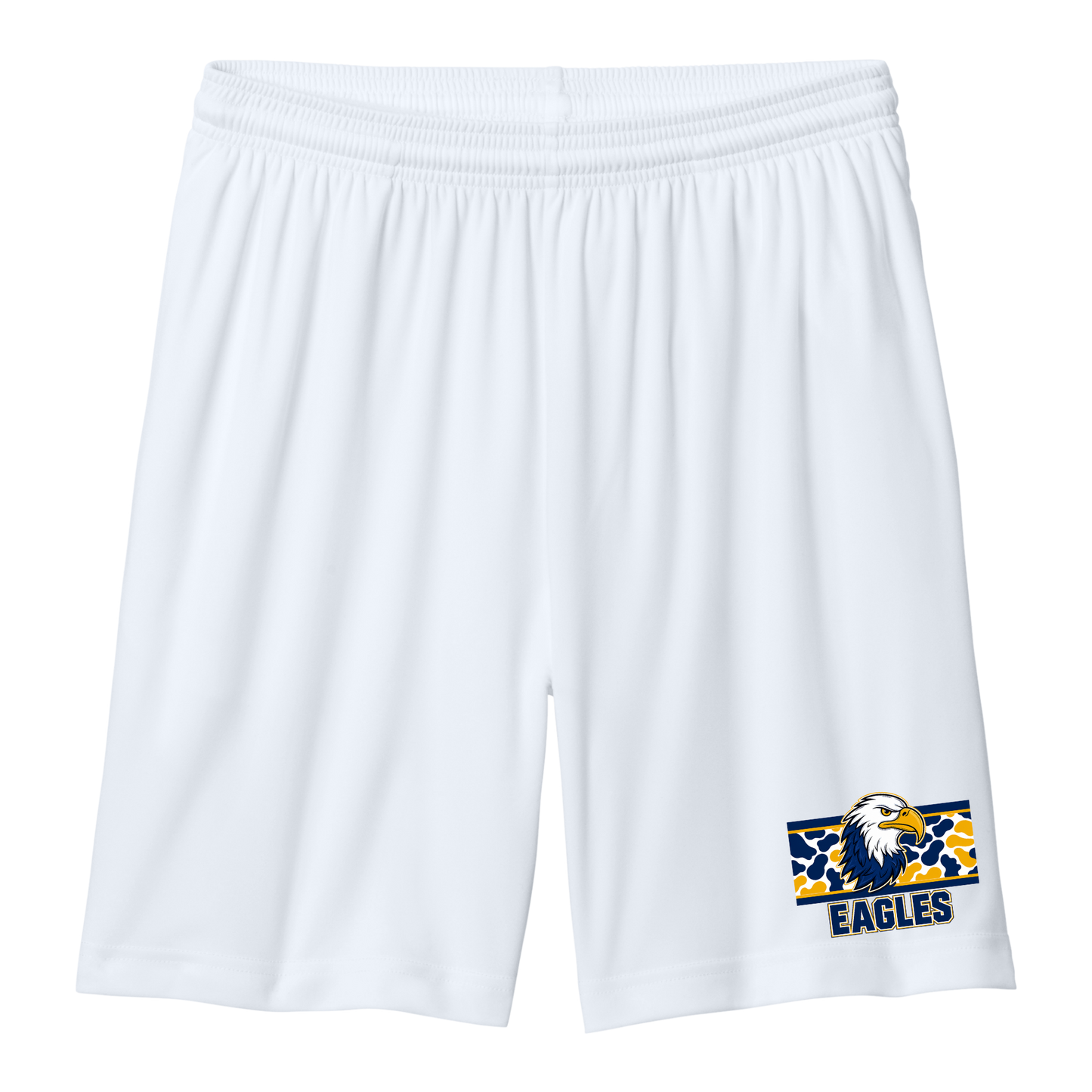 CCA Athletic Pocket Shorts with Camo Eagles print
